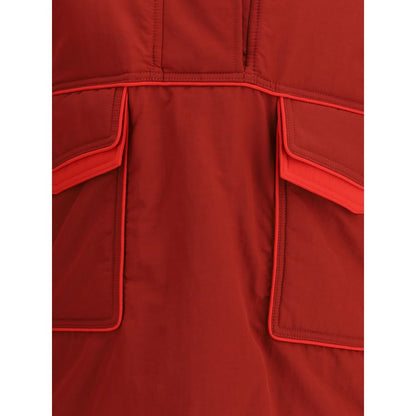 MARBELL Red Polyamide Shell Jacket