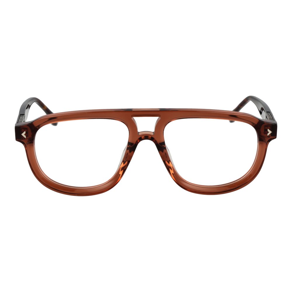 Lozza Brown Cellulose Acetate Glasses (Frames)