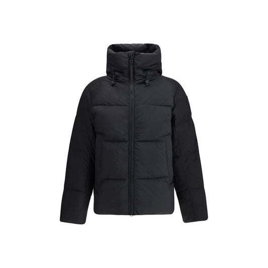 Canada Goose Black Nylon Crofton Puffer matte