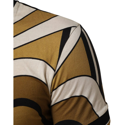 Dolce & Gabbana Multicolor Millennials Star CrewNeck T-shirt