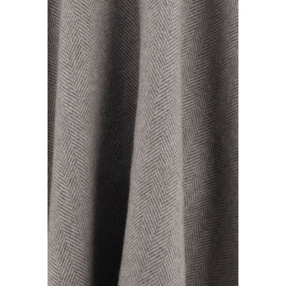 Brunello Cucinelli Brown Reversible Cashmere Poncho