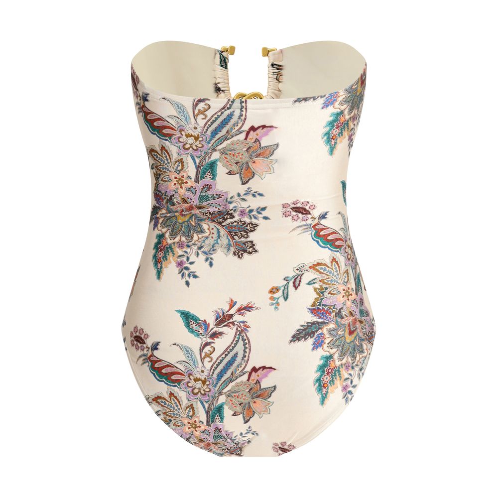 Zimmermann Multicolor Lycra One-Piece Swimsuit