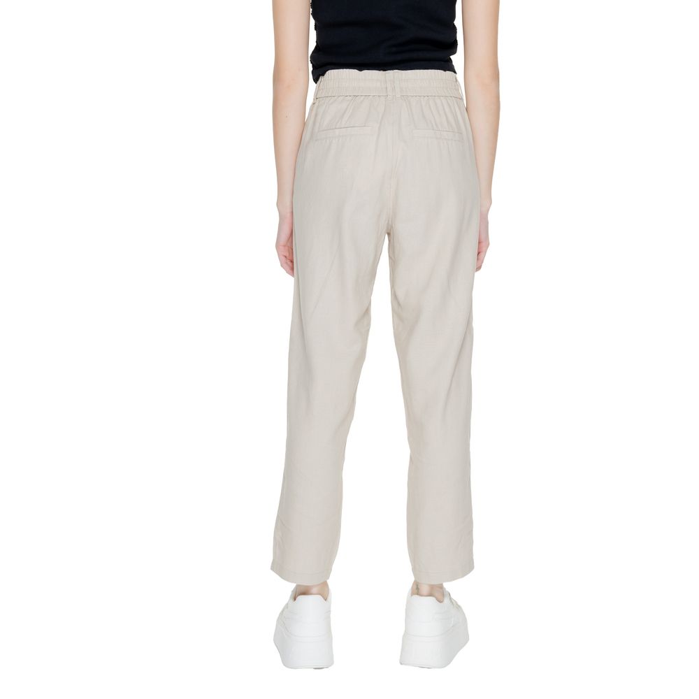 Only Beige Linen Casual Pants 1728,71956299936,Beige,Casual Pants - Pants - Clothing,Clothing,M/32,New with tags,Only,Pants - Clothing,Women
