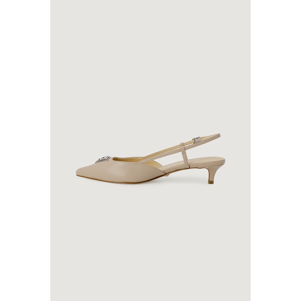 Guess Beige Polyester High Heel Pumps