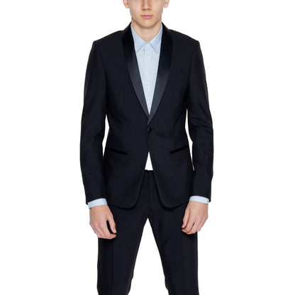 Antony Morato Black Polyester Blazer