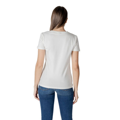 Guess Active White Cotton T-Shirt