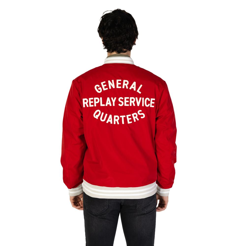 Replay Multicolor Cotton Bomber 1728,71956299936,Bombers - Jackets & Coats - Clothing,Clothing,IT44 | S,IT46 | M,Jackets & Coats - Clothing,Men,Multicolor,New with tags,Replay