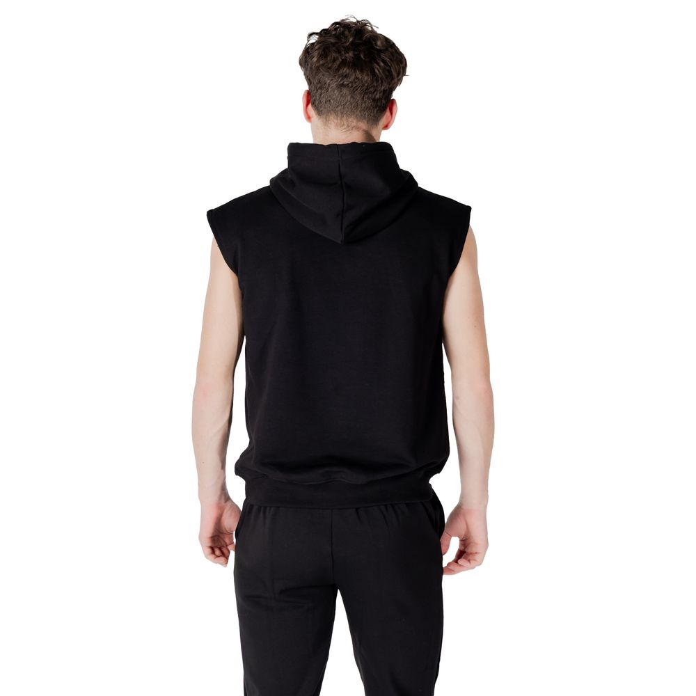 Icon Black Cotton Hoodie 1728,71956299936,Black,Clothing,Hoodies - Sweaters - Clothing,Icon,IT42 | XS,IT44 | S,IT46 | M,Men,New with tags,Sweaters - Clothing