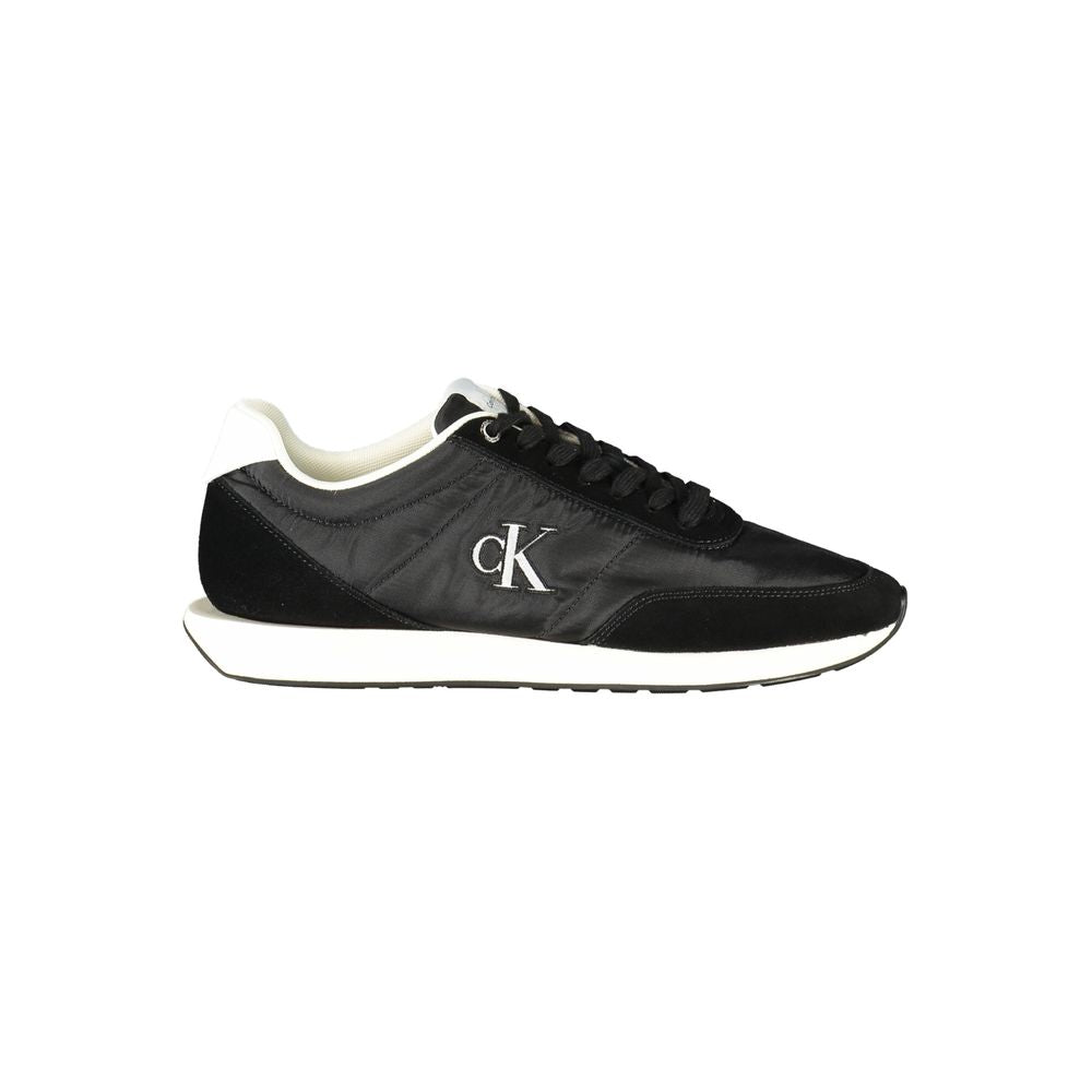 Calvin Klein Black Polyester Sneaker