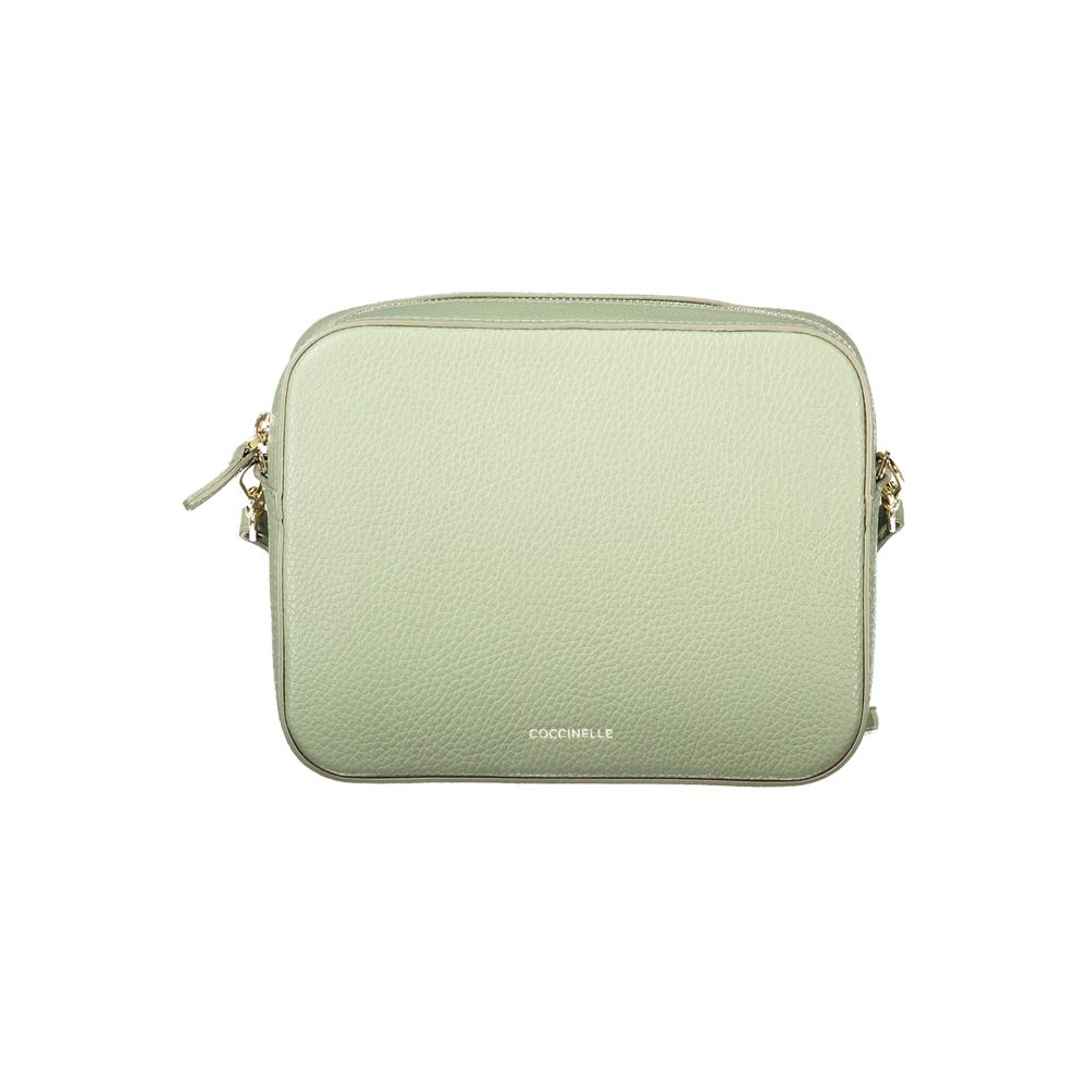 Coccinelle Green Leather Handbag