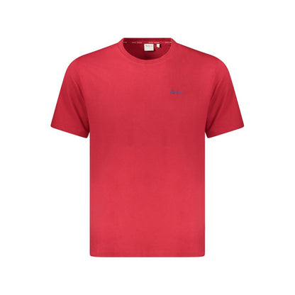 Pepe Jeans Red Cotton T-Shirt