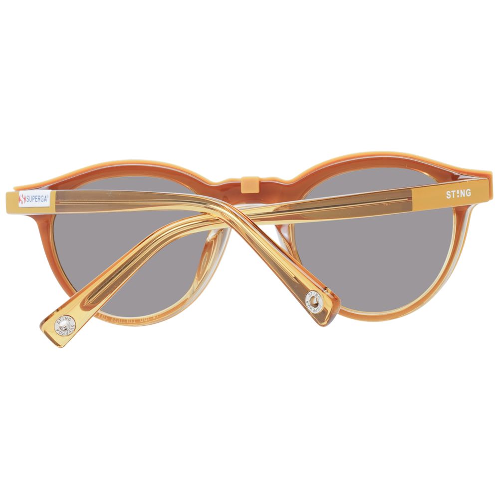 Sting Brown Acetate & Plastic Glasses (Frames)