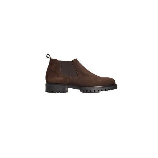 Roberto Pepe Luxury Brown Calfskin Men's Boot