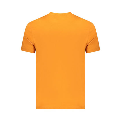 Napapijri Orange Cotton T-Shirt