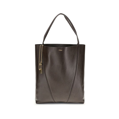 Chloé Brown Calf Leather Bos Taurus Shoulder Bag