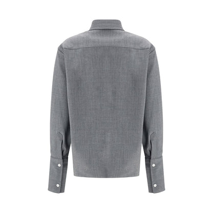 The Latest Gray Denim Shirt