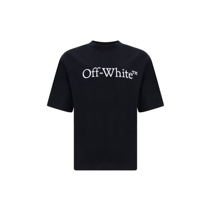Off-White Black Cotton T-Shirt