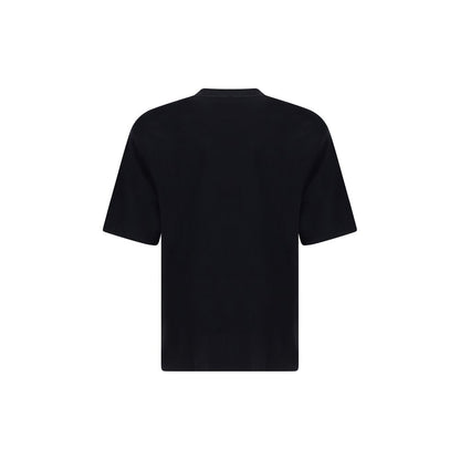 Off-White Black Cotton T-Shirt