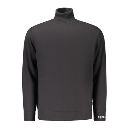 Pepe Jeans Black Cotton Men Sweater