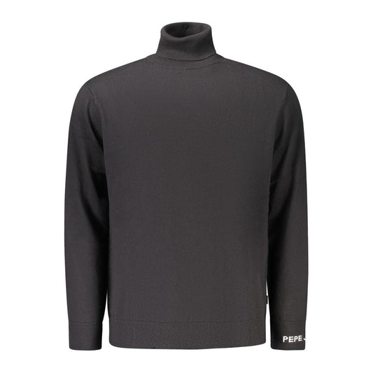 Pepe Jeans Black Cotton Men Sweater