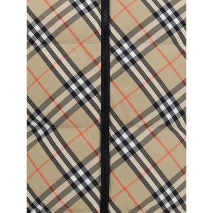 Burberry Black Polyester Sleveless Jacket