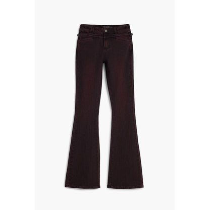 Desigual Purple Cotton Jeans Denim
