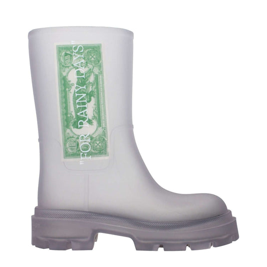 Off-White Transparent Pvc Ankle Boots 1728,75667636384,Ankle - Boots - Shoes,Boots - Shoes,EU40/US7,EU41/US8,EU42/US9,EU43/US10,Men,New with tags,Off-White,Shoes,Transparent