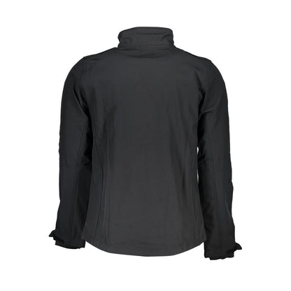 Gianmarco Venturi Black Polyester Jackets & Coat