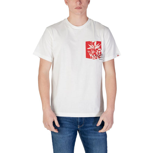 Replay White Cotton T-Shirt 1728,71956299936,Clothing,IT44 | S,IT46 | M,IT52 | XL,Men,New with tags,Replay,T-Shirts - Clothing,White