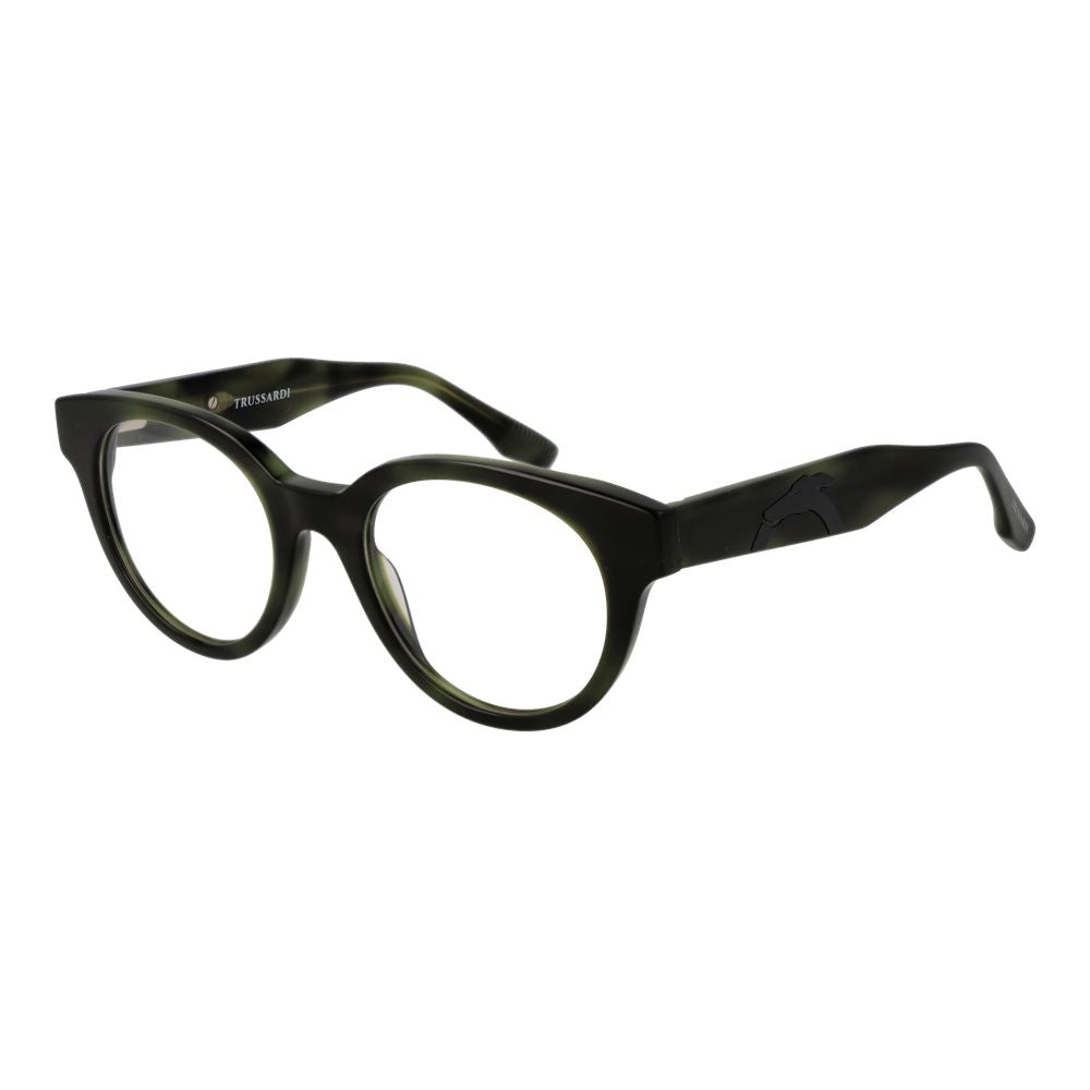 Trussardi Green Acetate Glasses (Frames)