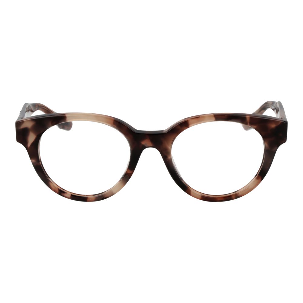 Trussardi Brown Acetate Glasses (Frames) with full-rim acetate browline design, unisex style, and demo lenses included in branded case.