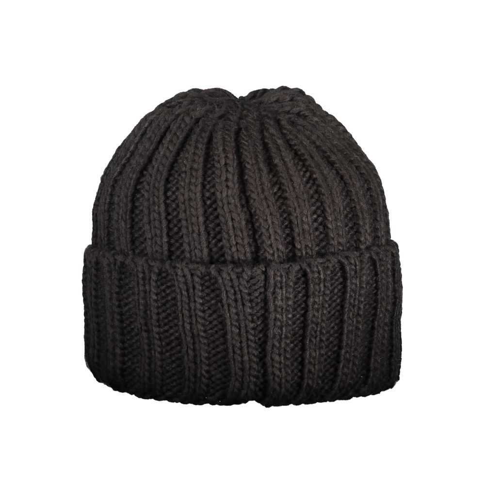 Norway 1963 Black Marabou Men Cap with bold logo, crafted for contemporary style and classic elegance