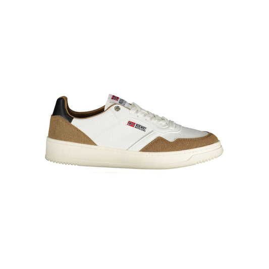 Norway 1963 Bianco Polyurethane Men Sneaker 1728,67403481248,Athletic - Sneakers - Shoes,EU42/US9,EU43/US10,EU44/US11,EU45/US12,EU46,Men,New with tags,Norway 1963,Shoes,Sneakers - Shoes,White