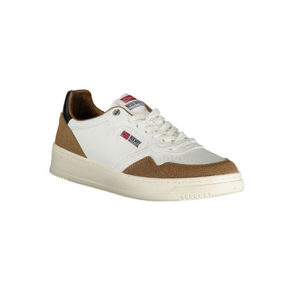 Norway 1963 Bianco Polyurethane Men Sneaker 1728,67403481248,Athletic - Sneakers - Shoes,EU42/US9,EU43/US10,EU44/US11,EU45/US12,EU46,Men,New with tags,Norway 1963,Shoes,Sneakers - Shoes,White