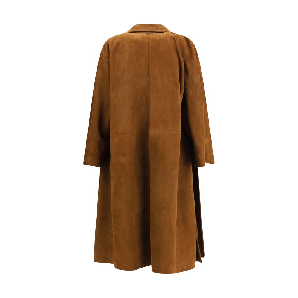 The Row Brown Lamb Ovis Aries Aries Coat