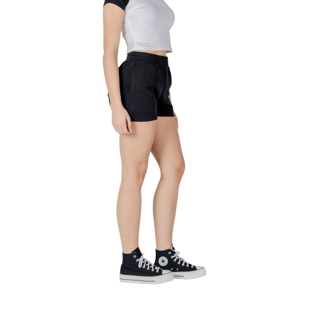 Converse Black Cotton Bermuda Shorts 1728,71956299936,Bermuda - Shorts - Clothing,Black,Clothing,Converse,IT44|L,New with tags,Shorts - Clothing,Women
