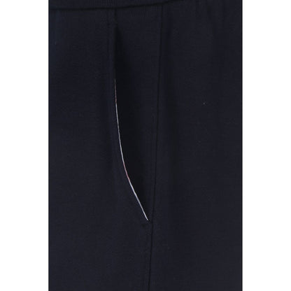 Thom Browne Blue Cotton Athletic Pants