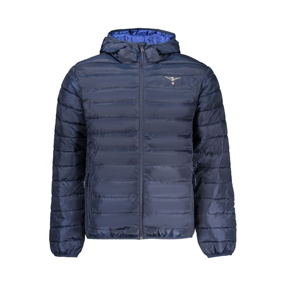 Accademia Militare Blu Polyester Men's Jacket