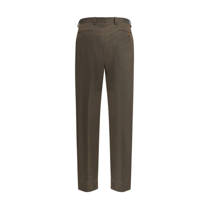 Brioni Bicolor Wool Oves Aries Casual Pants