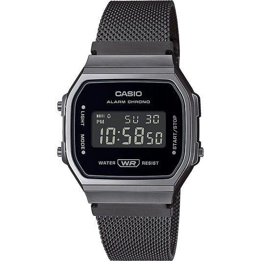 CASIO VINTAGE Mod. ICONIC - BLACK A168WEMB-1BEF