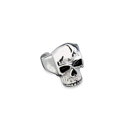 AN JEWELS JEWELRY Mod. AA.R255S-11 skull ring in silver finish