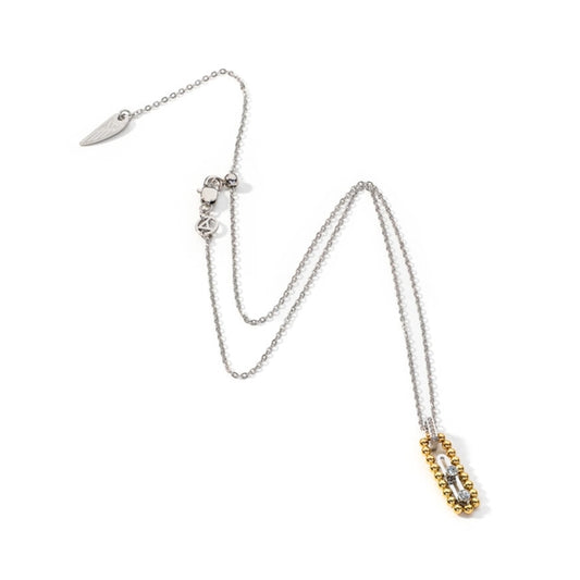 AN JEWELS JEWELRY Mod. AL.NSOK02SYC silver and gold necklace