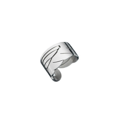 AN JEWELS JEWELRY Mod. AL.RFY01S-9, elegant silver ring with intricate design