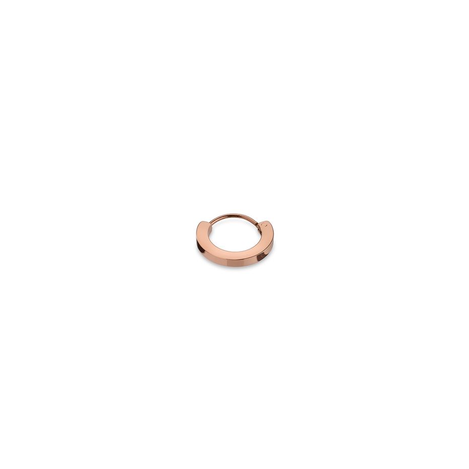 Alt Tag: AN JEWELS JEWELRY Mod. AS.PH05R rose gold hoop earring