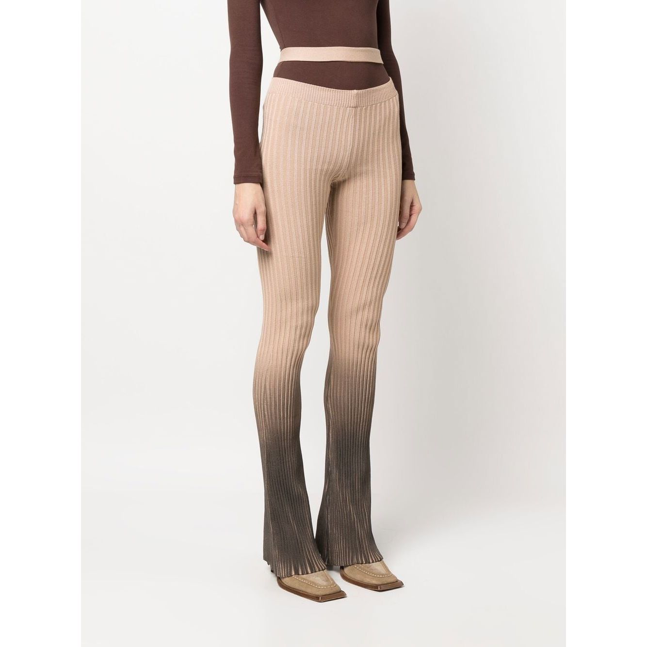 ANDREĀDAMO Andrea Adamo Trousers Brown