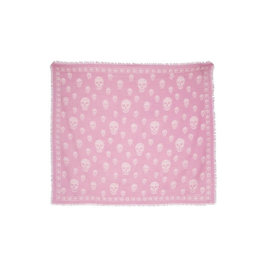 Alexander Mcqueen-Alexander McQueen Scarfs Pink-Fall - Winter 2023,LDin,Women,Women > Accessories,Women > Accessories > Scarves Hats & Gloves,Yes Eu-5577173222Q5372