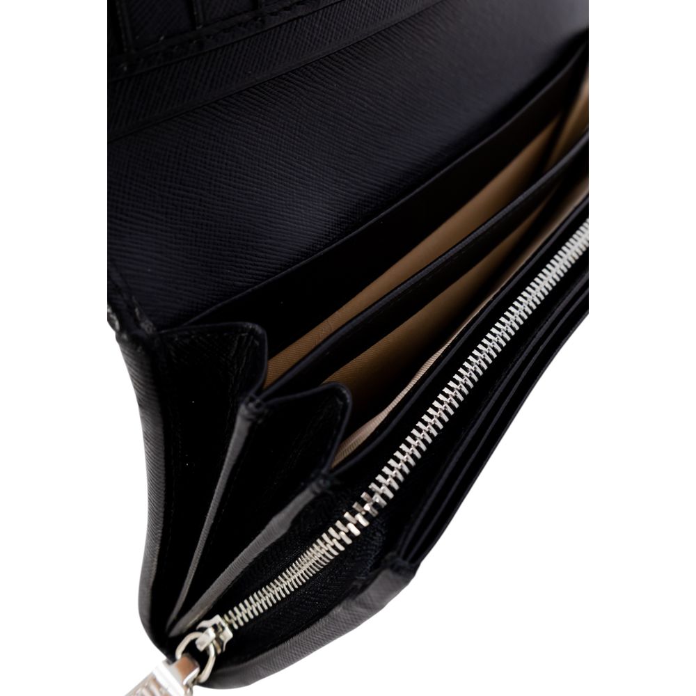 Alviero Martini Prima Classe Black Leather Wallet