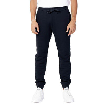 Armani Exchange Blue Cotton Joggers (Workout Pants)