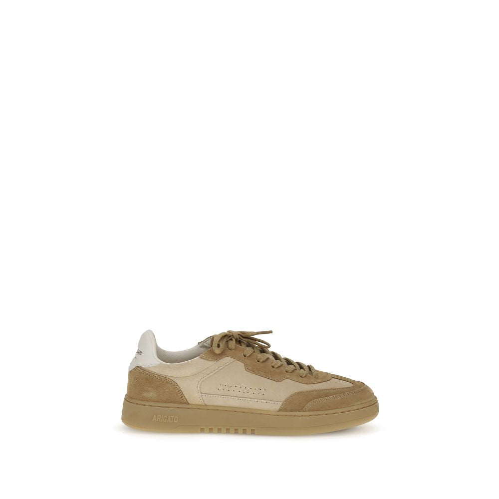 Axel Arigato Beige Leather Low Top Sneakers