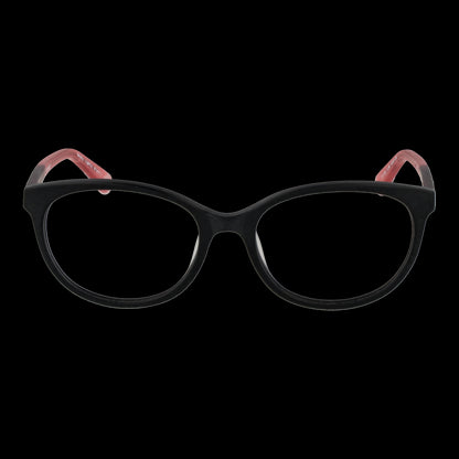 Black and pink eyeglasses designed for ladies featuring BOTANIQ MOD. BIO-1002 52104